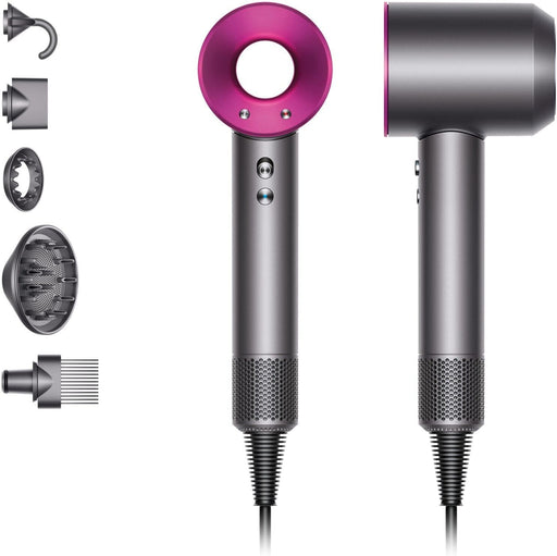 DYSON Supersonic Hair Dryer – Iron & Fuchsia