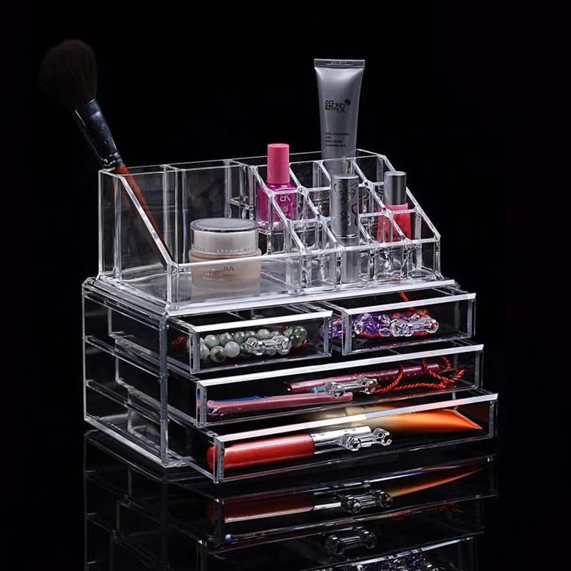 Acrylic Transparent Makeup Organizer - Legacy Axis