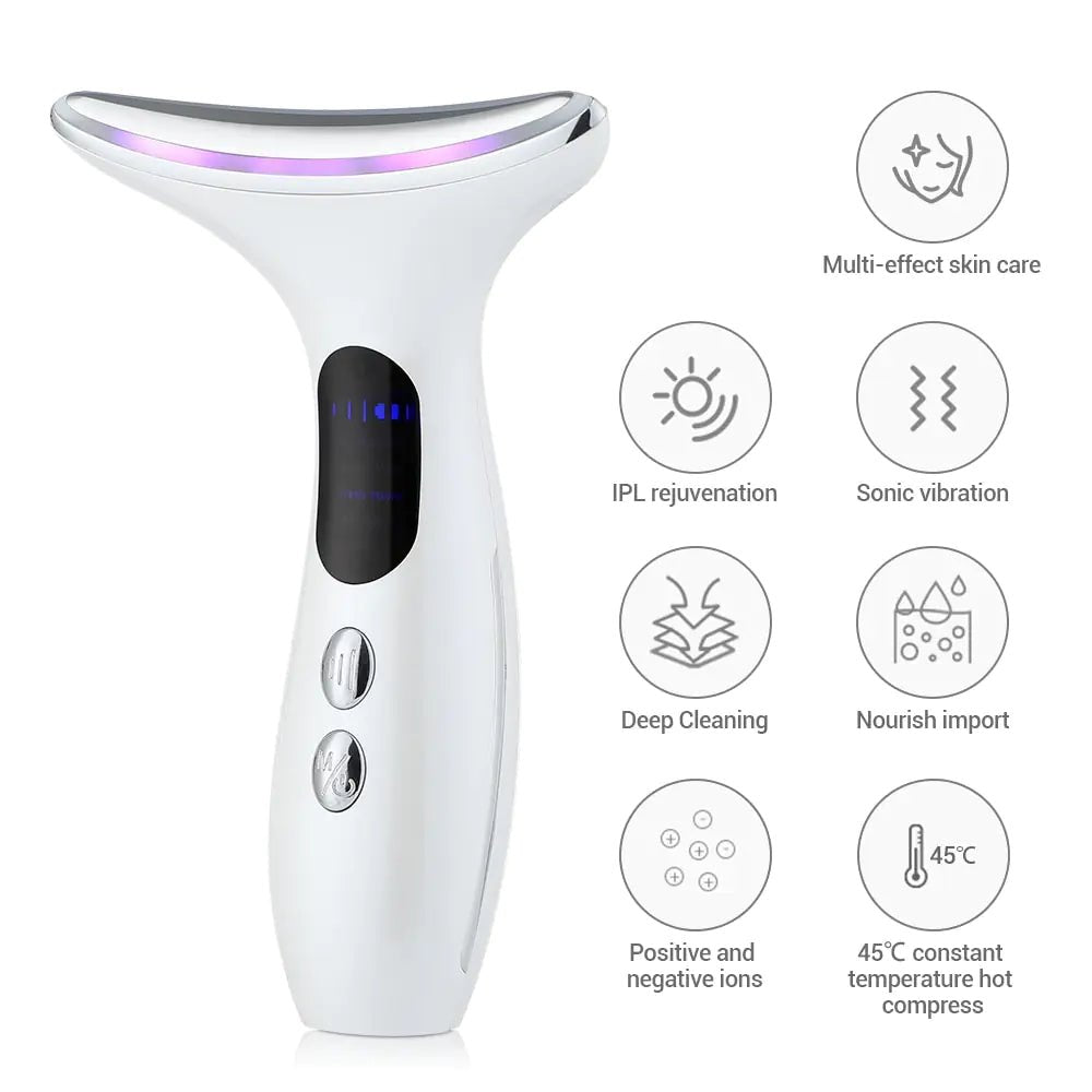 Microcurrent Face Neck Massager - LegacyAxis