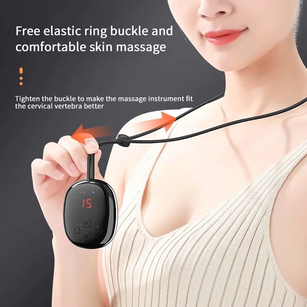 Smart Neck Massager with Hot Compress - LegacyAxis